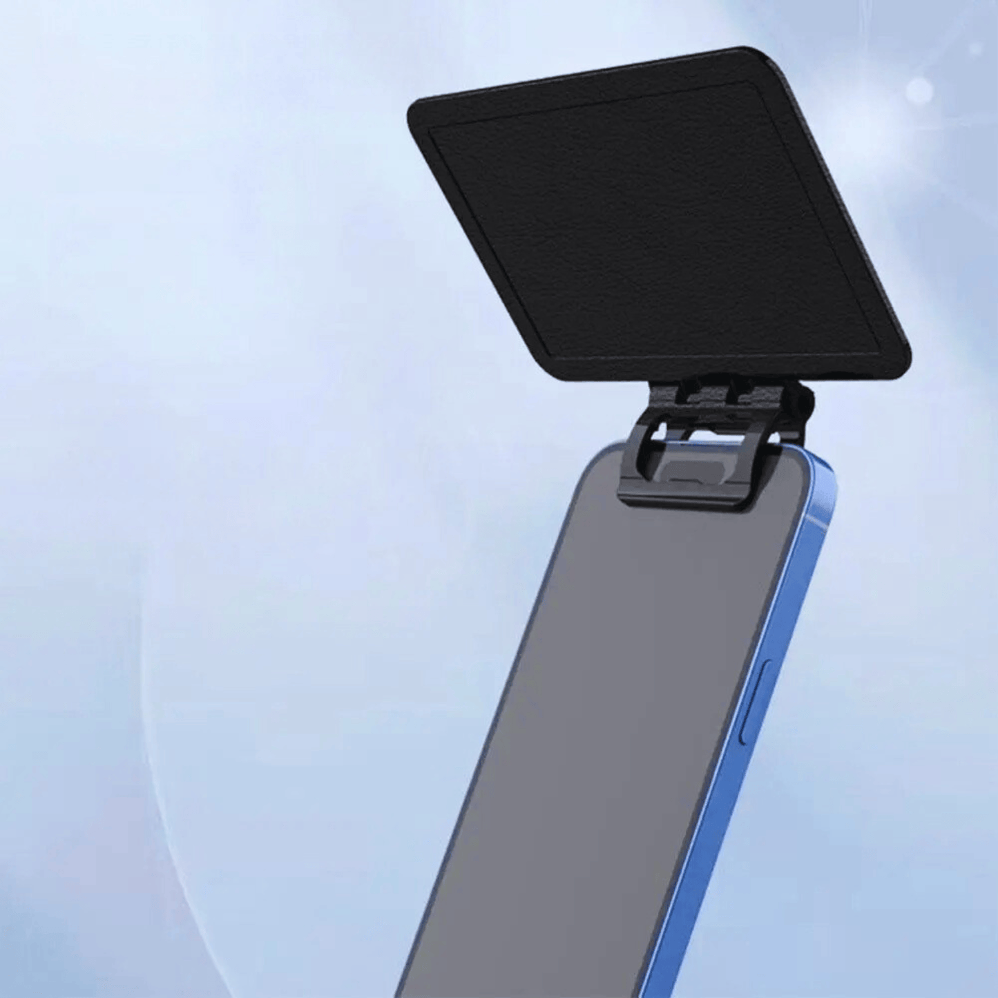 Le Support Téléphone Pare-Soleil — Anti-Éblouissement & Vision Claire En Plein Jour 😎 Noir