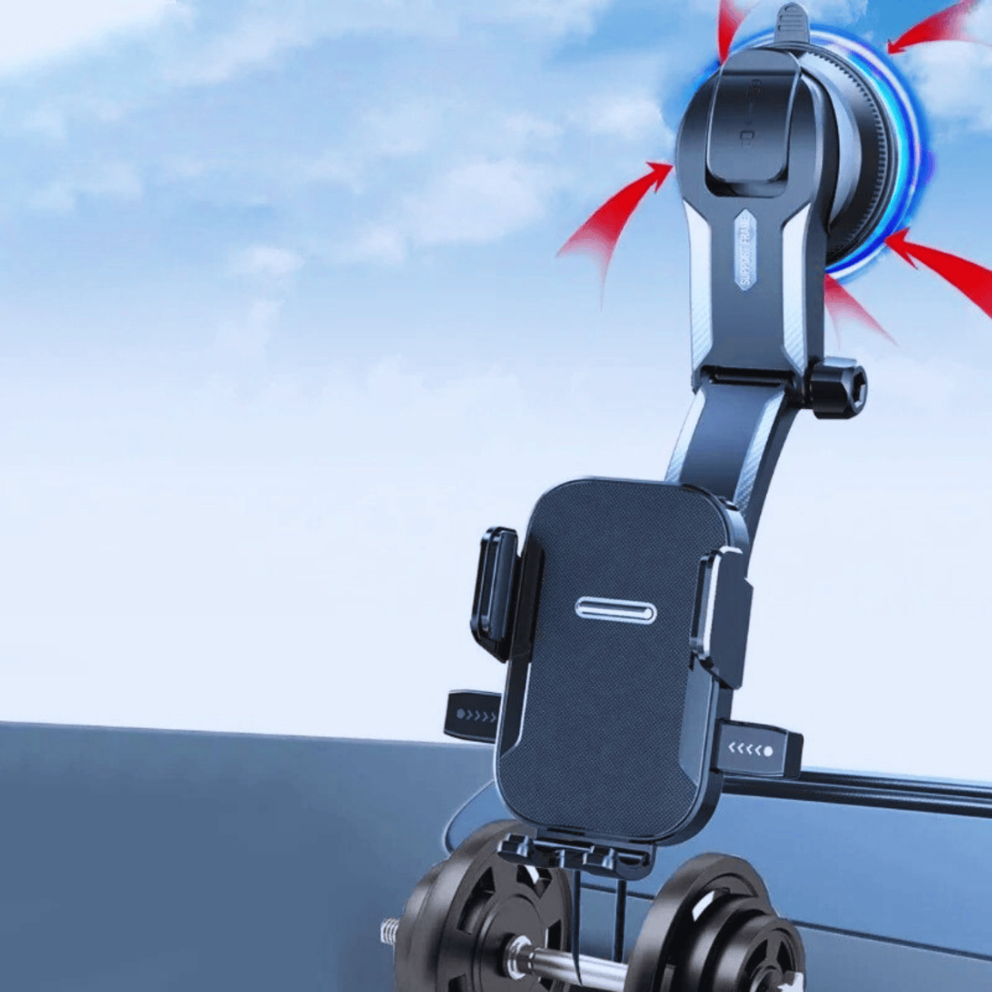 Le Support Téléphone Magnétique Voiture — Fixation Rapide & Design Minimaliste ⚙