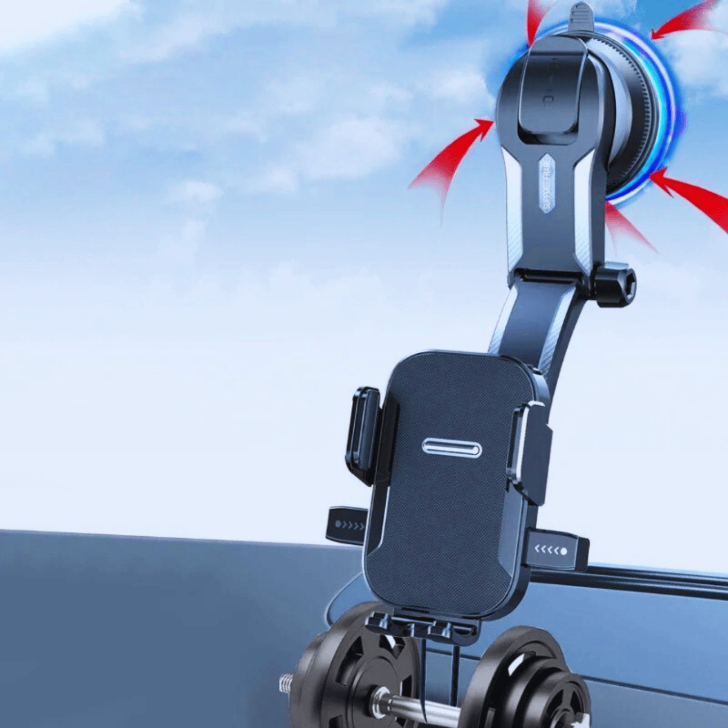 Le Support Téléphone Magnétique Voiture — Fixation Rapide & Design Minimaliste ⚙