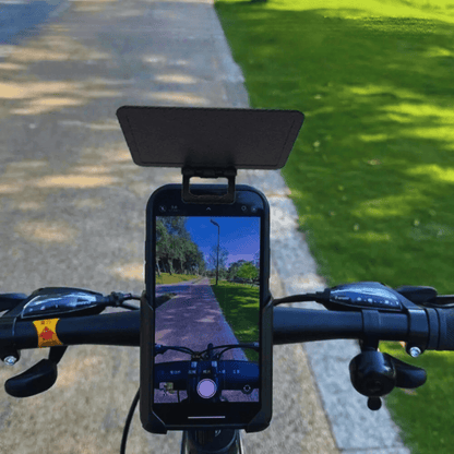 Le Support Téléphone Pare-Soleil — Anti-Éblouissement & Vision Claire En Plein Jour 😎 Noir