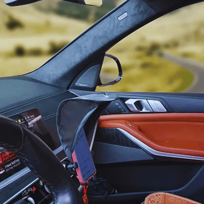 Pare-soleil téléphone voiture universel anti-reflet & surchauffe