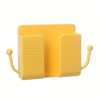 Support Mural Multifonction – Téléphone & accessoires 🟡 Jaune pastel
