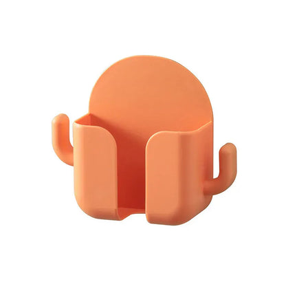 Support Mural Multifonction – Téléphone & accessoires 🧡 Orange corail