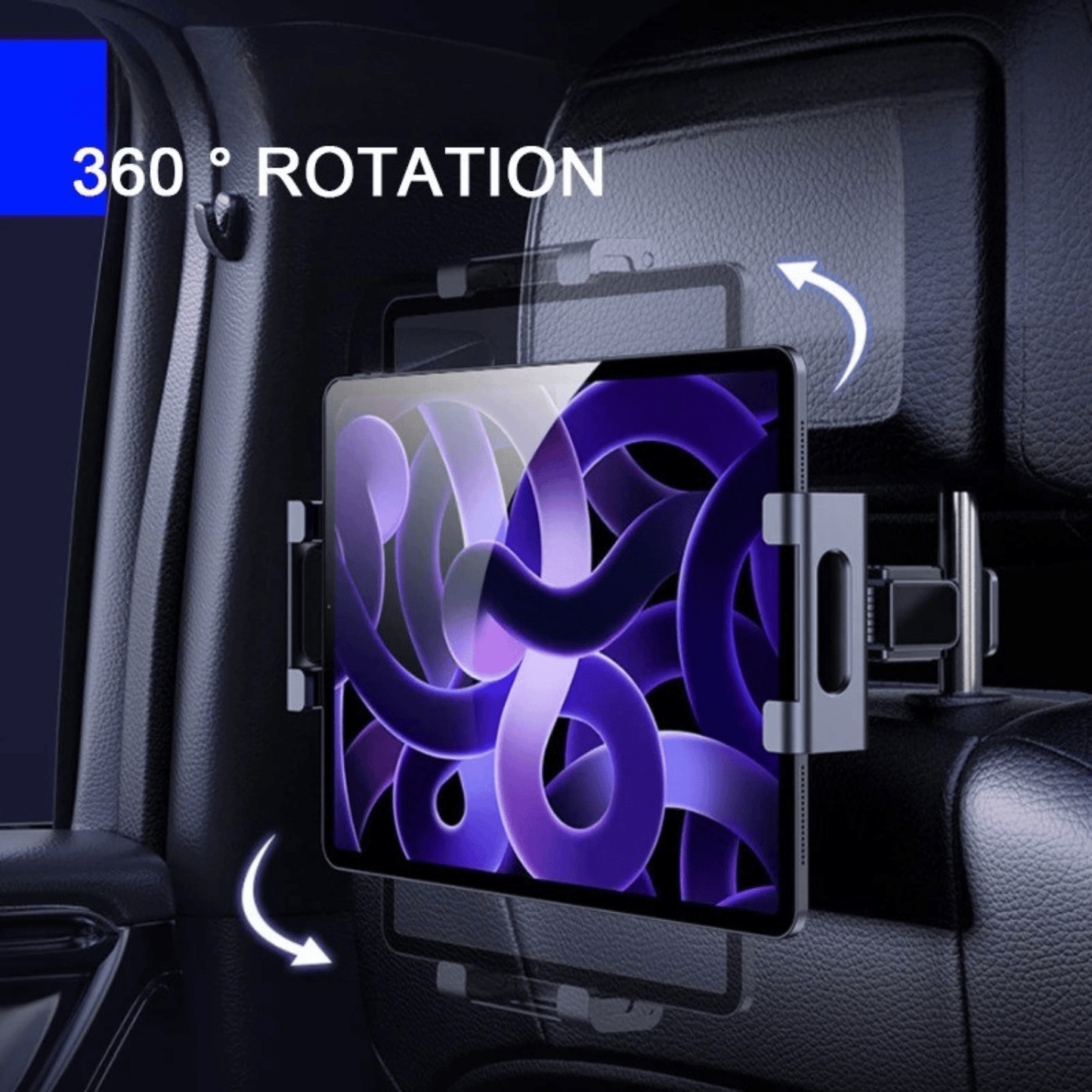 Support tablette voiture appui-tête pour enfants 