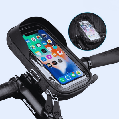Support téléphone étanche vélo & moto – rotatif, tactile & résistant 💦