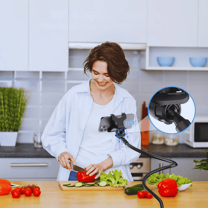 Support Téléphone Flexible – Lit, Cuisine & Bureau