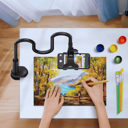 Support Téléphone Flexible – Lit, Cuisine & Bureau