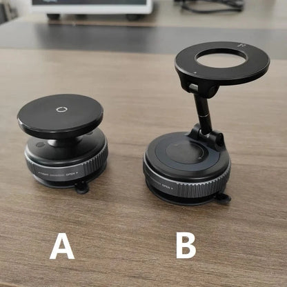 Support Téléphone Voiture – Magnétique Et Aspiration Sous Vide