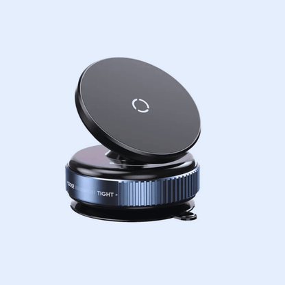 Support Téléphone Voiture – Magnétique Et Aspiration Sous Vide Modele A Noir
