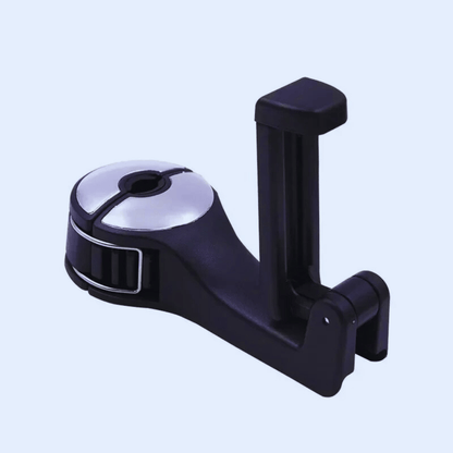 Support voiture crochet & téléphone siège arrière pour enfant Blanc